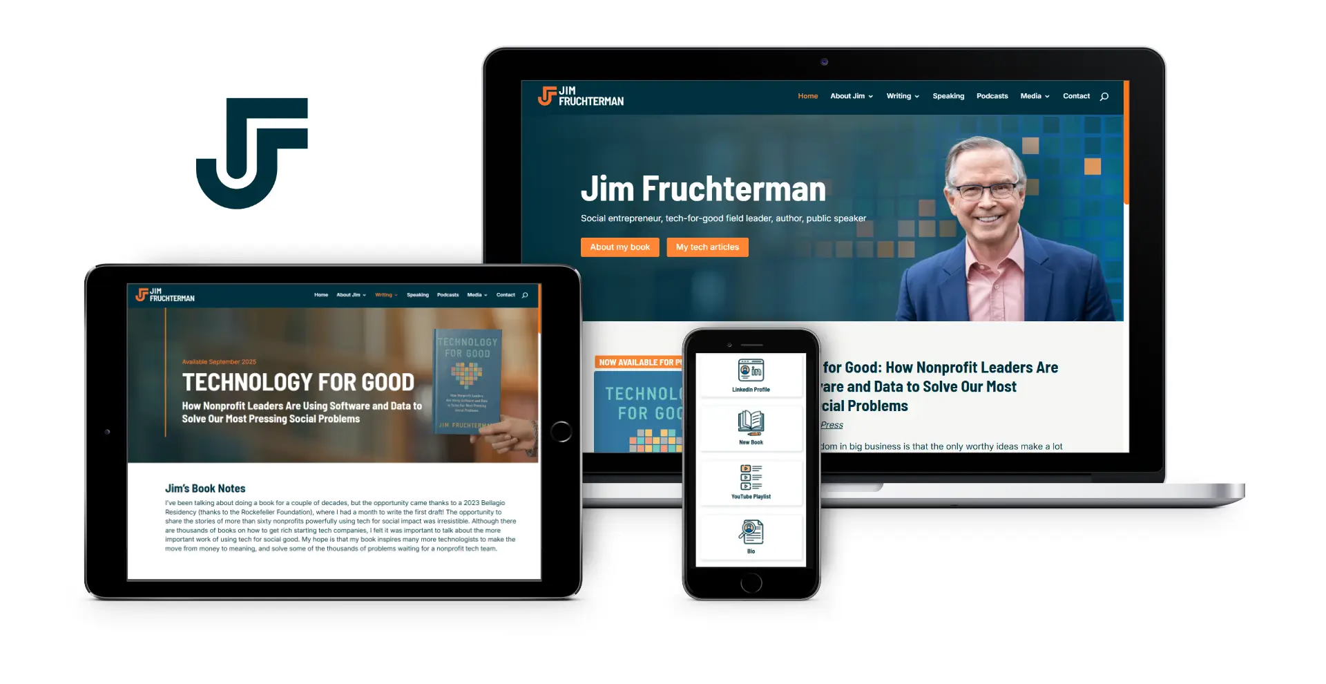 Jim Fruchterman - Website and graphics